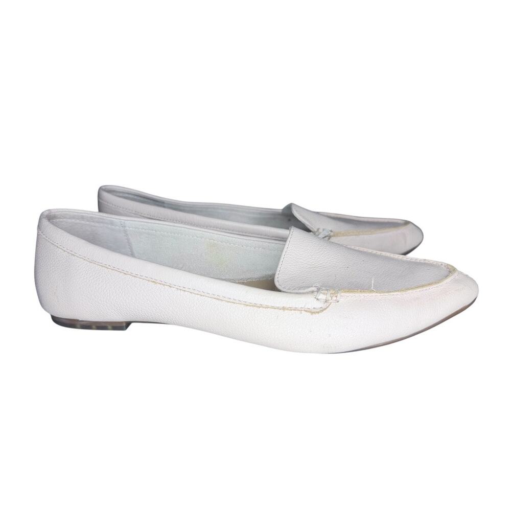 Me Too Pointed Toe Flat Loafers Slip On 7.5 Ballet Blush Pink Preppy Work Casual